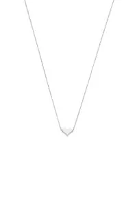 Necklaces Heart Necklace, white gold with fast delivery from Guzema