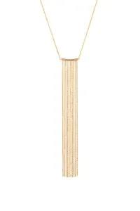 Necklaces Chainfall Necklace, diamonds, yellow gold with fast delivery from Guzema