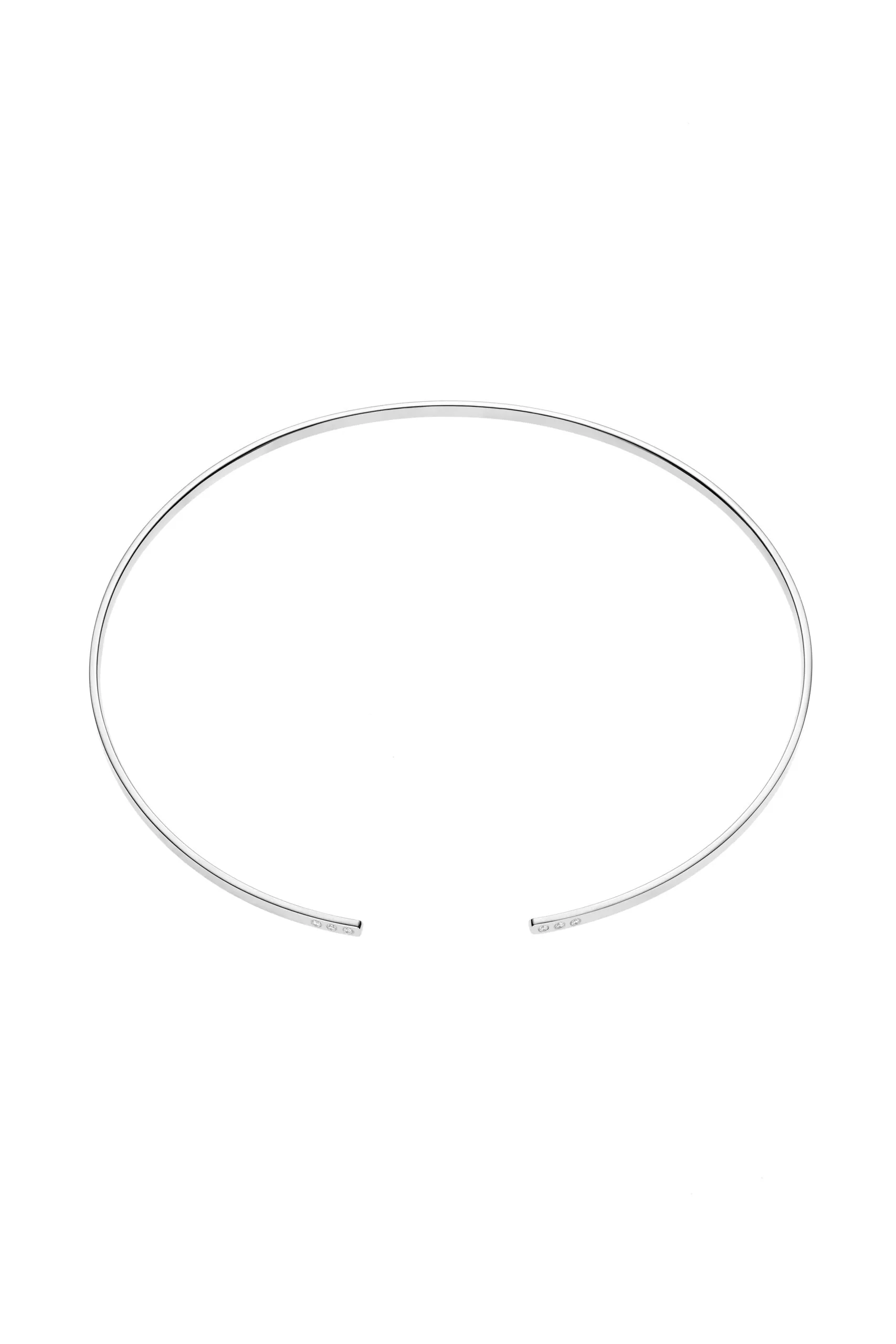 Chokers Multi Diamonds Choker, white gold available online with unique design