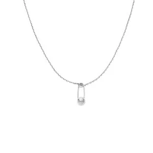 Pin Necklace, white gold
