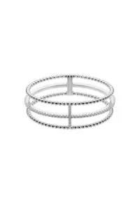 Bracelets Cross Bracelet, diamonds, white gold with modern elegance