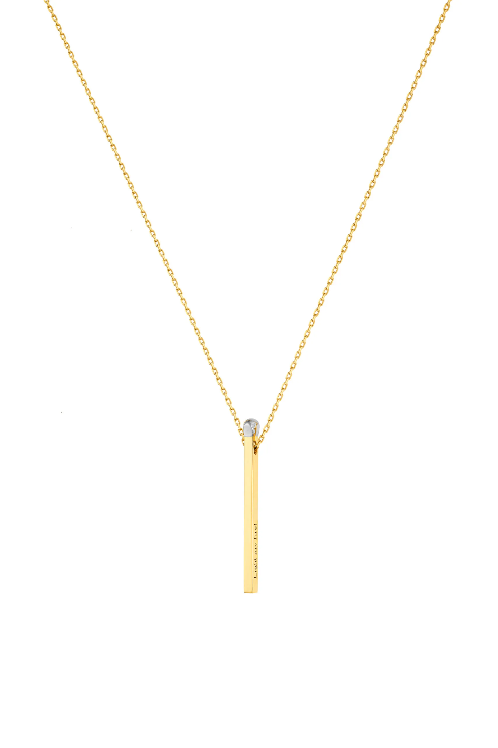 Necklaces Match Necklace, yellow  gold with fast delivery from Guzema