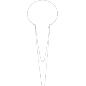 Chain Transformer Choker, white gold