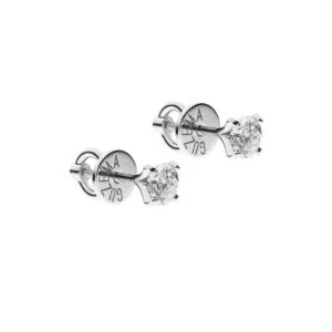 Classic Diamond Earrings, white gold