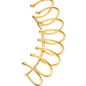 Serenity Ear Cuff, yellow gold