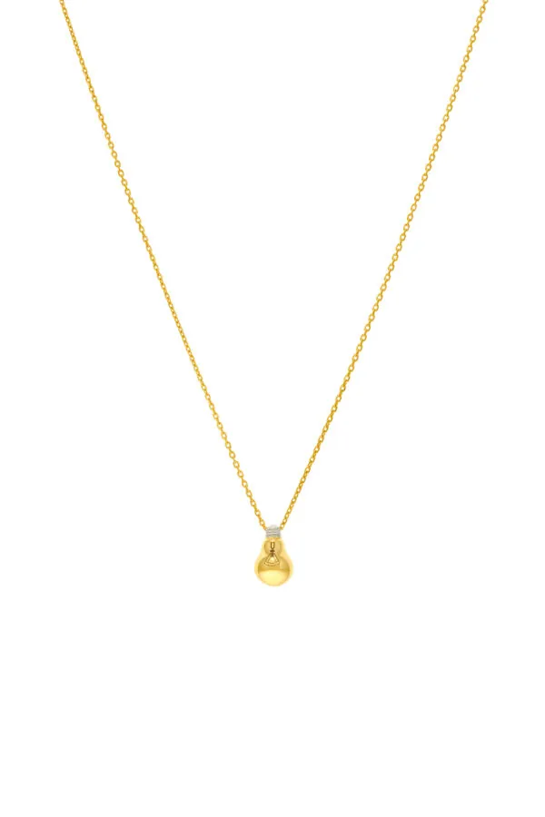 Exclusive Necklaces Bright Idea Pendant, yellow gold from Guzema