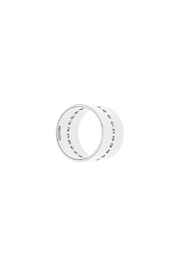 Rings Bold Dots Ring, white gold available online with expert craftsmanship