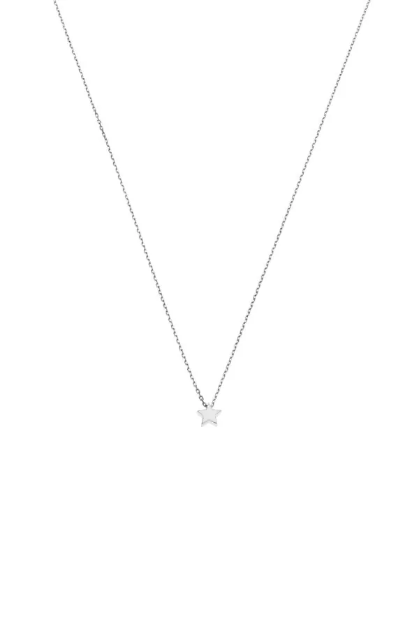 Custom Necklaces Star Necklace, white gold for a luxurious style