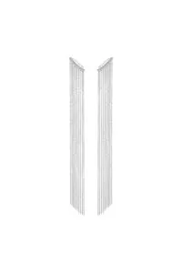 Earrings Chainfall Earrings, diamonds, white gold for a unique and sophisticated look