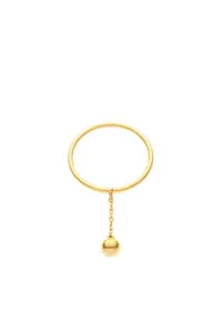 Rings Mini Orb Ring, yellow gold with luxury craftsmanship from Guzema