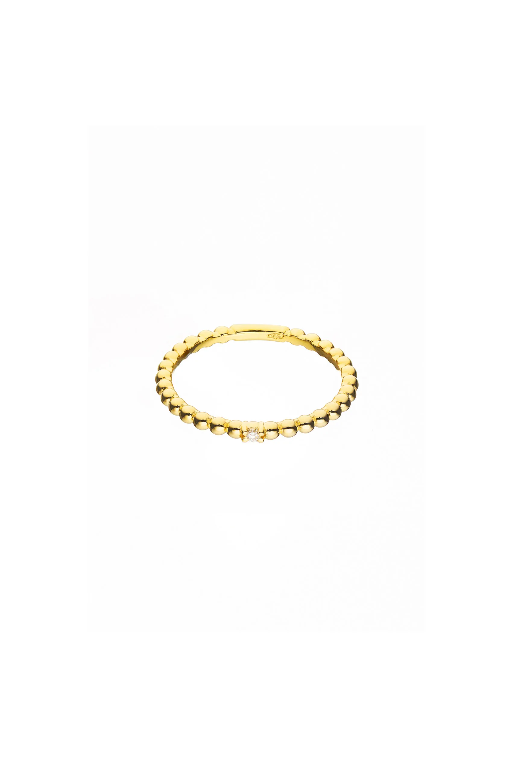 Rings Mini Diamond Ring, yellow gold with modern design available now