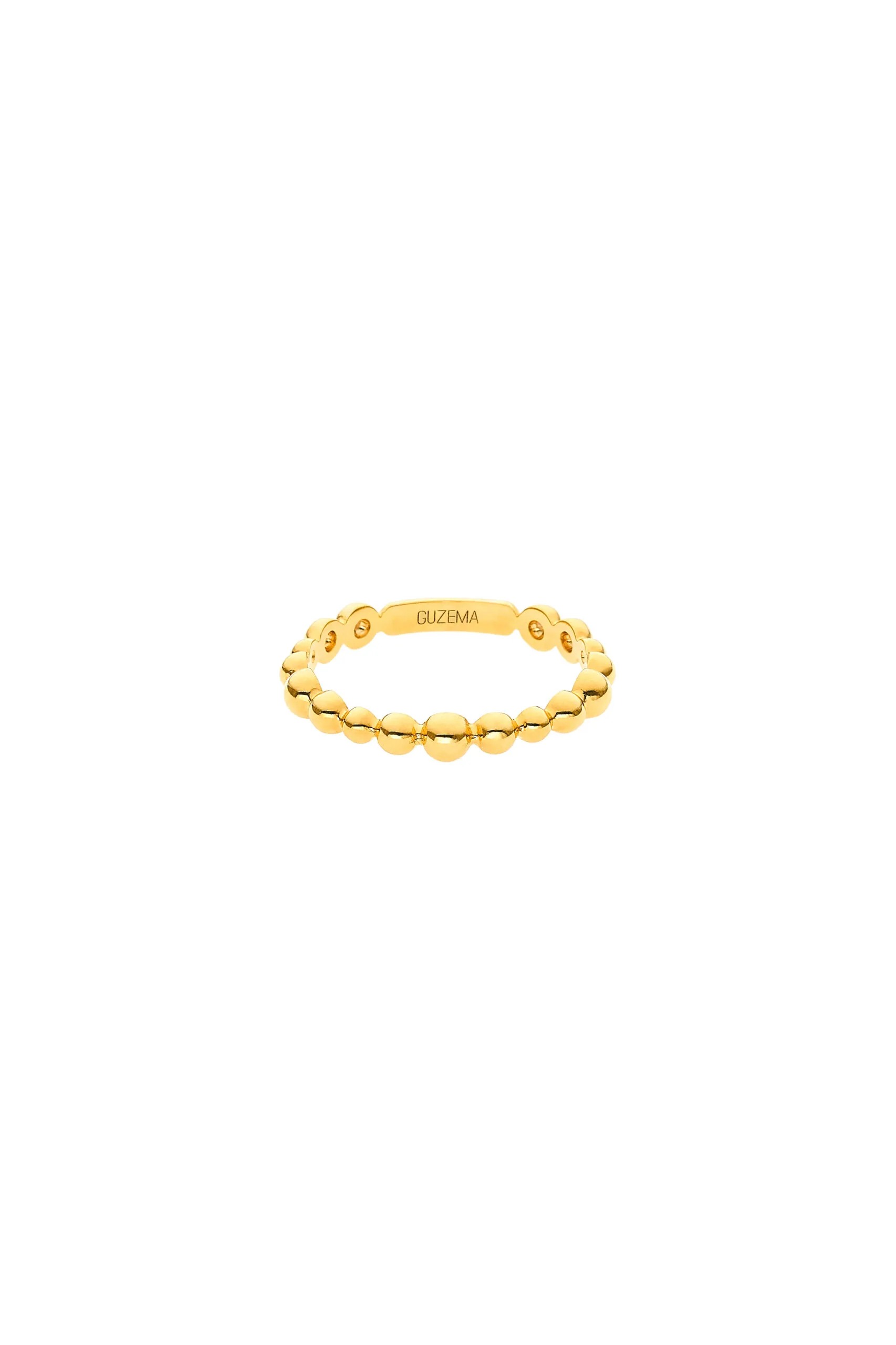 Rings Beads Ring, yellow gold with modern design available now