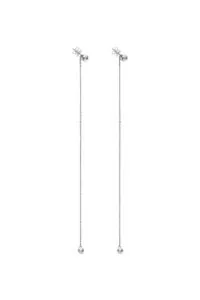 Earrings Duo Orb Transformer Earrings, white gold with timeless design by Guzema