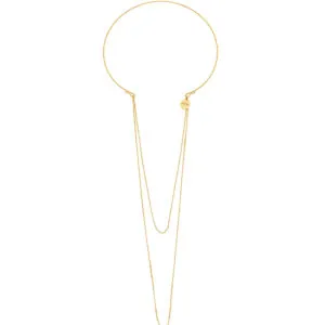 Chain Transformer Choker, yellow gold