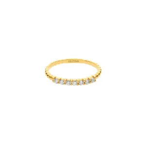 Multi Diamond Orb Ring, yellow gold