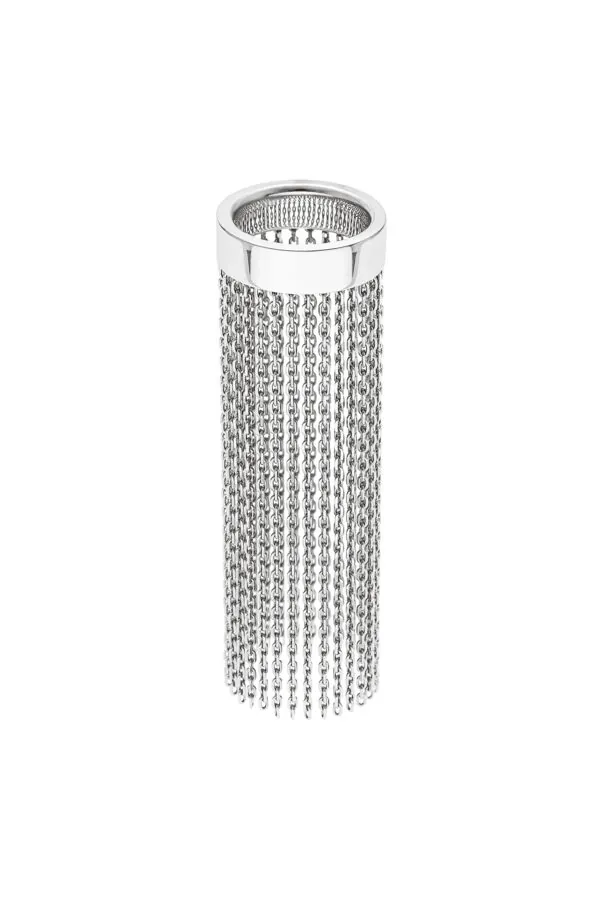 Rings Chainfall Ring, white gold with luxury craftsmanship from Guzema