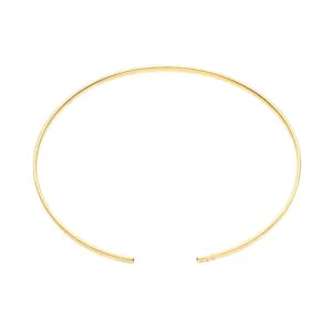 Multi Diamonds Choker, yellow gold