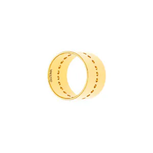 Bold Dots Ring, yellow gold