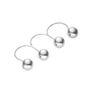 Tetra Orb Ring, white gold