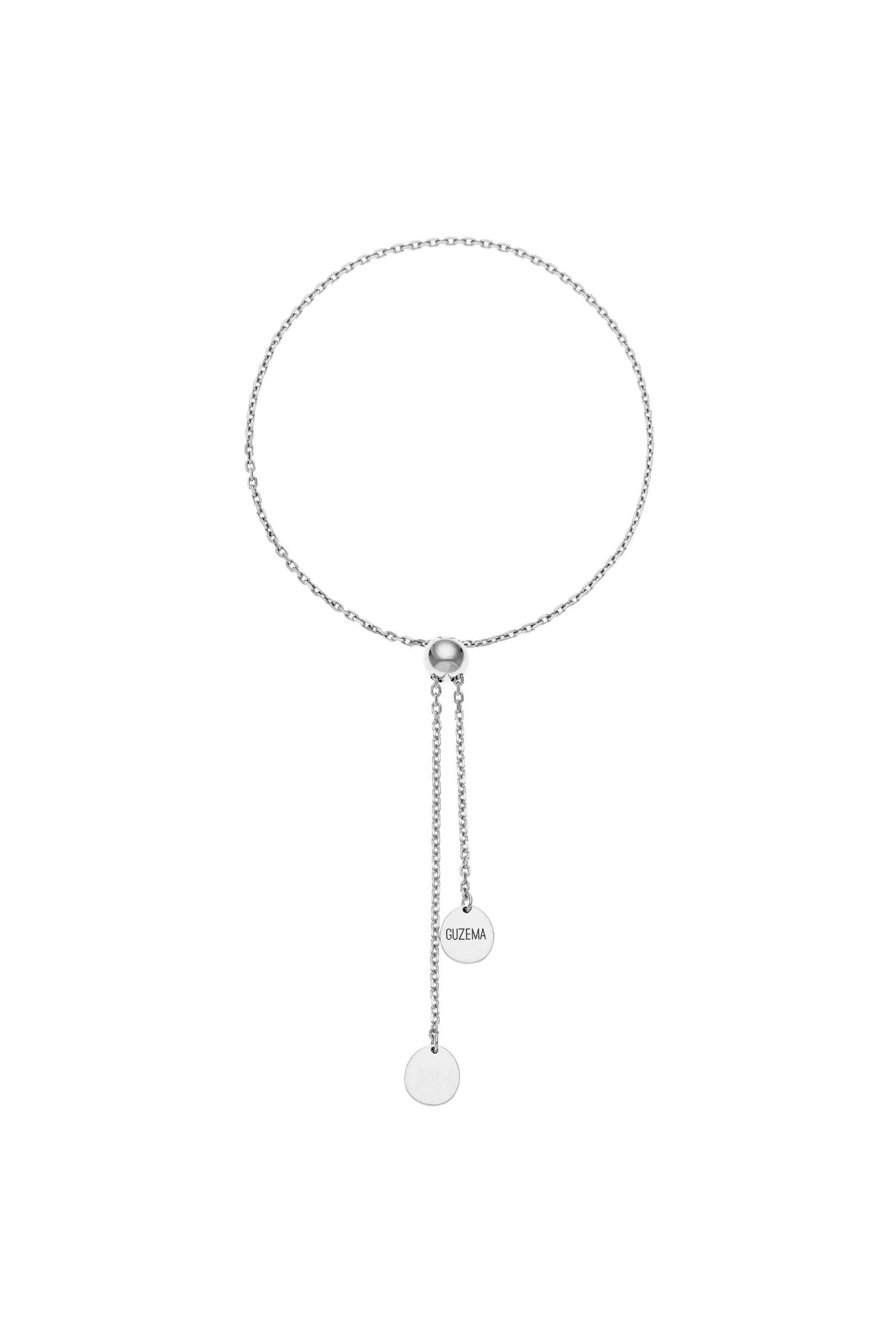 Bracelets Flats Transformer Bracelet, white gold with modern elegance