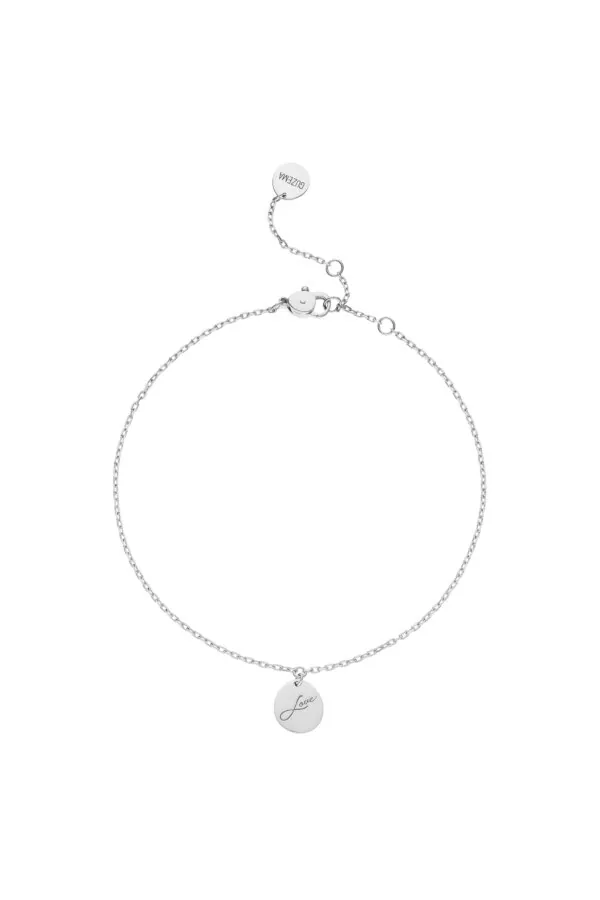 Anklets Love Anklet, white gold crafted with high-quality materials