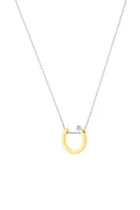 Exclusive Necklaces Round Match Necklace, yellow gold from Guzema