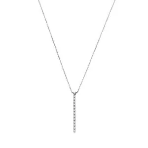 Multi Diamonds Necklace, white gold