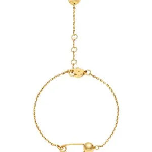 Pin Bracelet, yellow gold