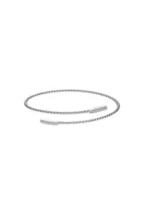 Bracelets Fine Spiral Bracelet, diamonds, white gold with high-end craftsmanship from Guzema