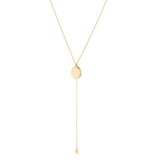 Exclusive Necklaces Oval Locket Necklace, yellow gold from Guzema