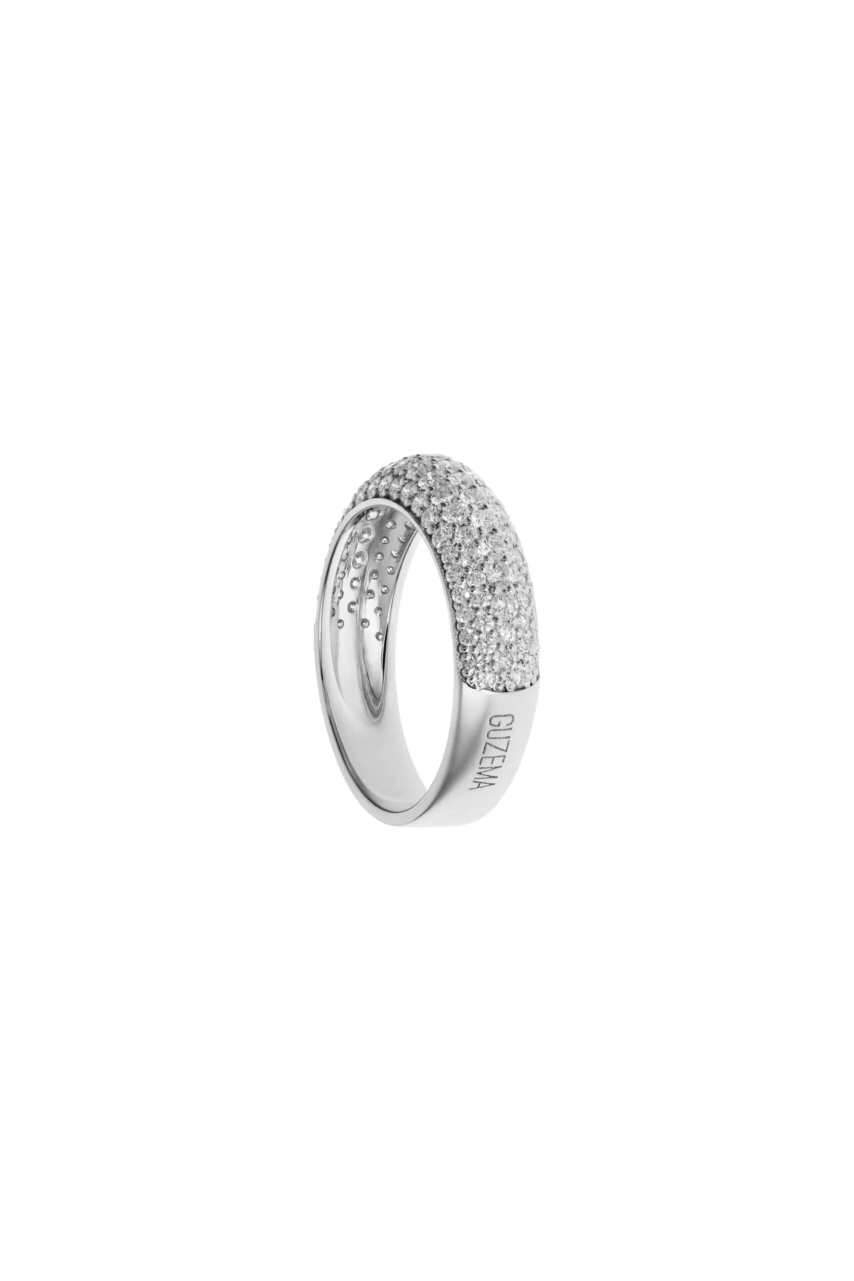 Rings Pave Diamond Ring, white gold available online with expert craftsmanship