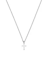 Custom Necklaces Mini Cross, white gold for a luxurious style