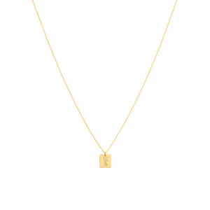 Essence Necklace, diamonds, yellow gold