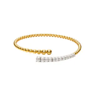 Quintessence Diamond Bracelet, yellow gold