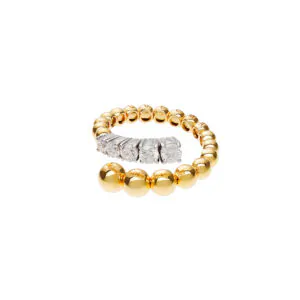 Quintessence Diamond Ring, yellow gold