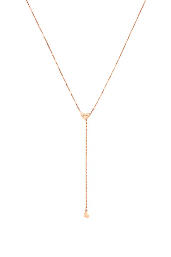 Necklaces Heart Transformer Necklace, rose gold with fast delivery from Guzema
