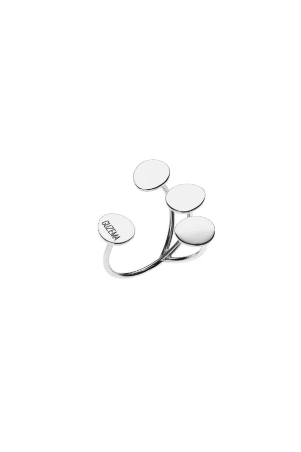 Rings Petal Flat Ring, white gold available online with expert craftsmanship