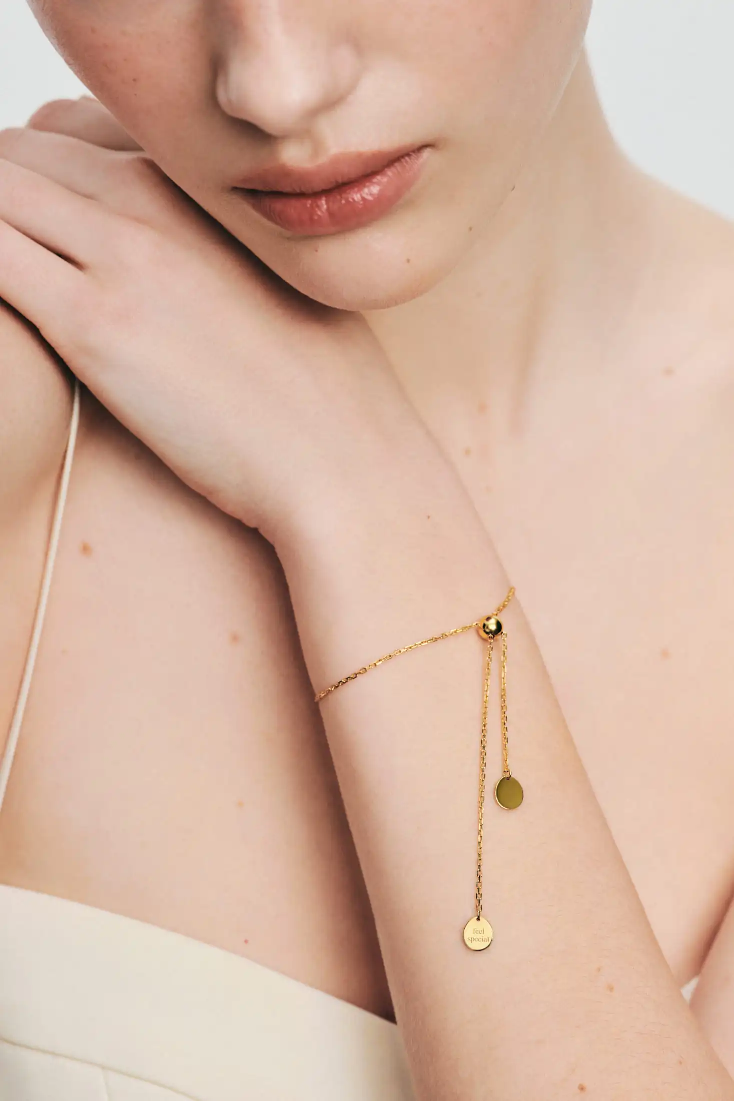 Bracelets Flats Transformer Bracelet, yellow gold with high-end craftsmanship from Guzema