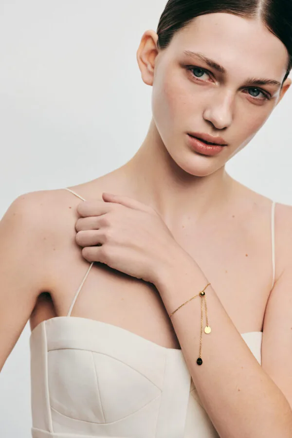 Bracelets Flats Transformer Bracelet, yellow gold for everyday elegance