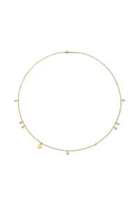 Exclusive Necklaces Eternal Necklace, diamonds, yellow gold from Guzema