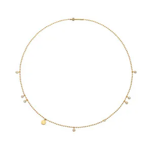 Eternal Necklace, diamonds, yellow gold