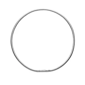 Snake Necklace, white gold