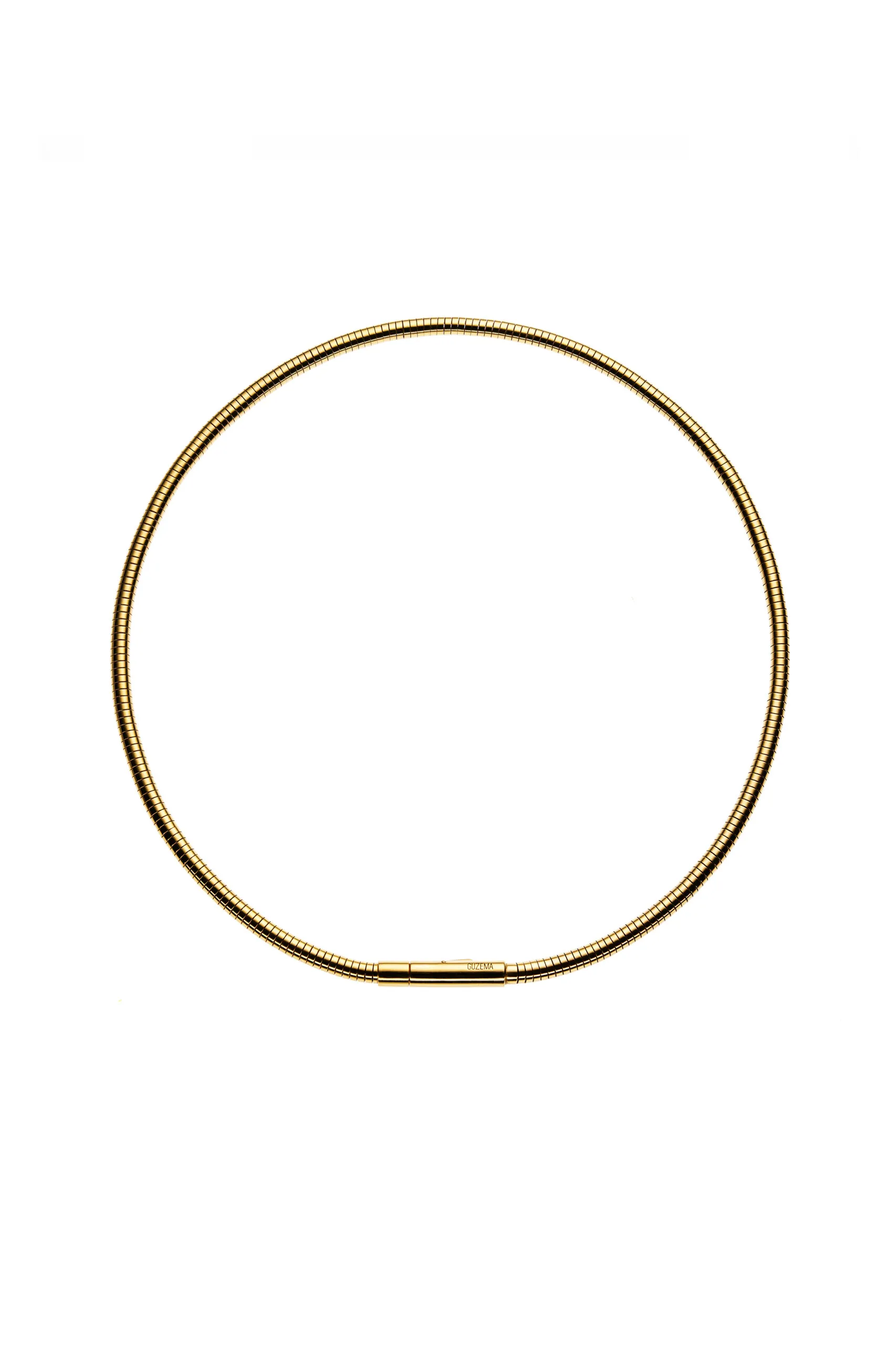 Exclusive Necklaces Snake Necklace, yellow gold from Guzema