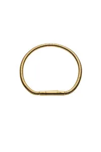 Bracelets Snake Bracelet, gold plated silver with modern elegance