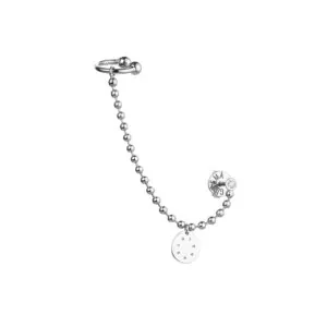 Solo Diamond Eternal Cuff-Earring, white gold