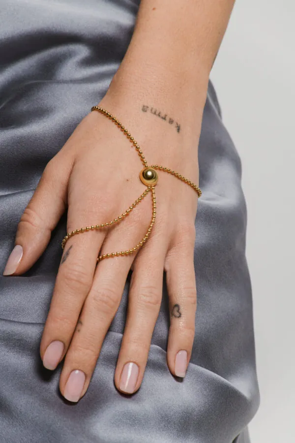 Bracelets Orb Chain Bracelet, yellow gold with high-end craftsmanship from Guzema