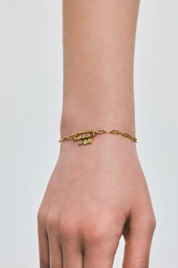 Bracelets MOM Bracelet, diamond, yellow gold with high-end craftsmanship from Guzema
