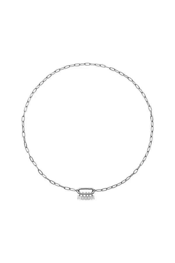 Necklaces MOM Necklace, diamond, white gold with fast delivery from Guzema