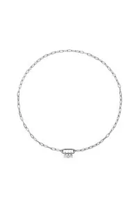 Custom Necklaces MOM Necklace, diamond, white gold for a luxurious style