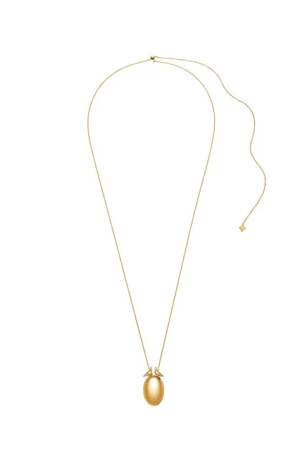 Necklaces Magic Egg Locket Pendant, yellow gold with fast delivery from Guzema